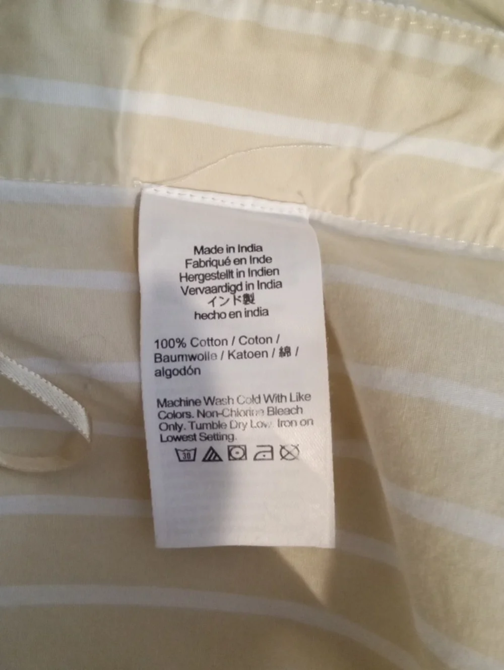 J Crew Ciel Top Striped Cotton Top Butter Yellow Striped Boat Neck Preppy Womens